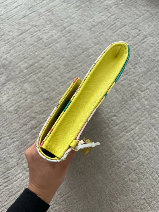 Ted Baker Floral Print Envelope Wristlet - Picture 7 of 12